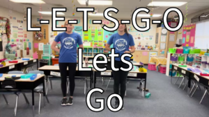 L-E-T-S-G-O Lets Go